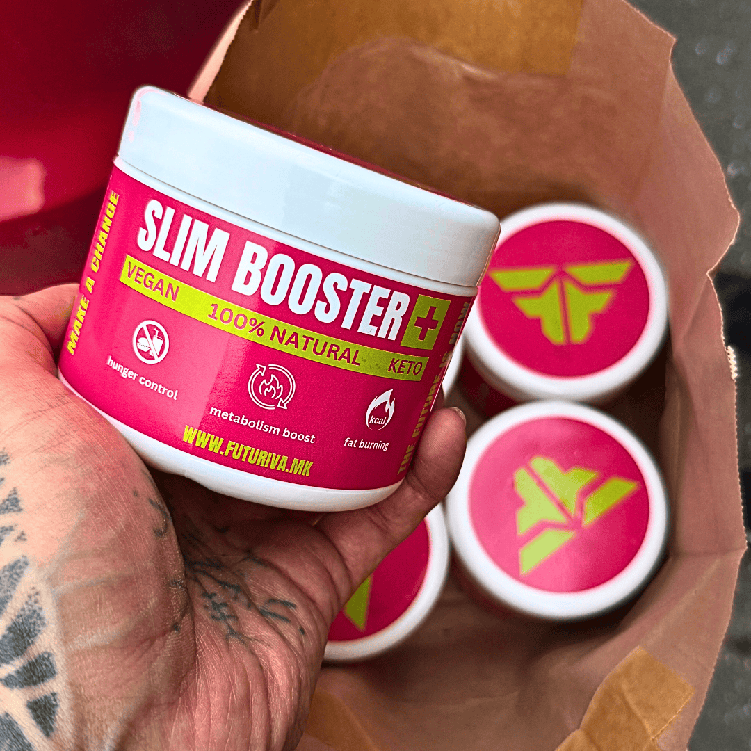 SLIM BOOSTER PLUS — Замена за оброк са само 25 калорија!